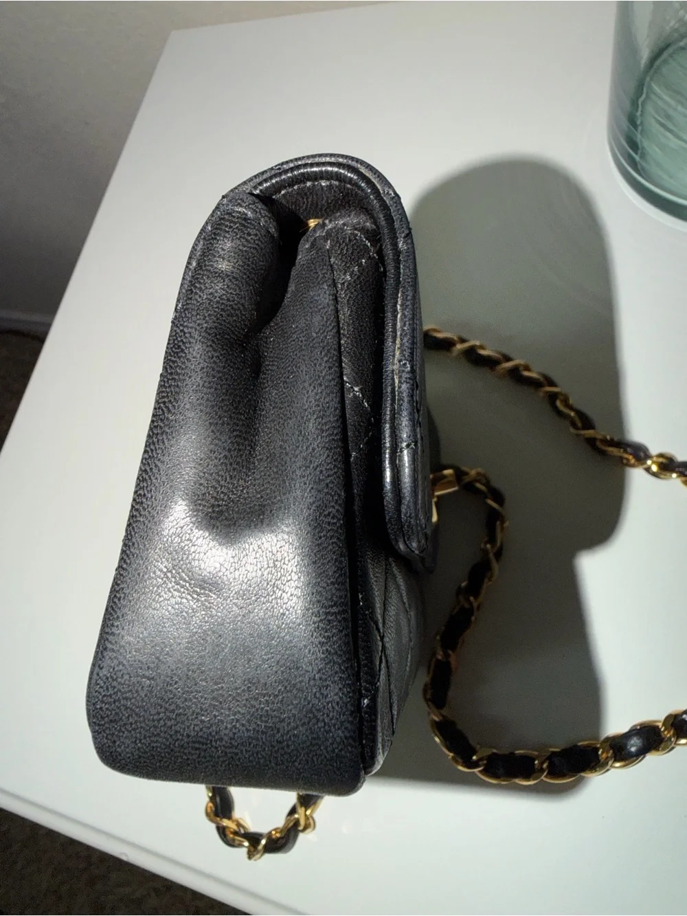 Chanel Black Mini Matelasse Crossbody Bag